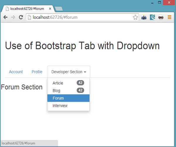 Bootstrap Components Part I - MindStick