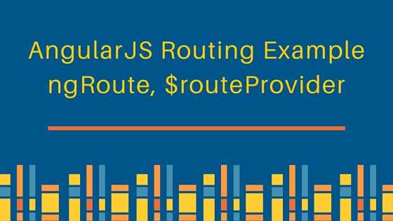 Explain Routing in AngularJS image