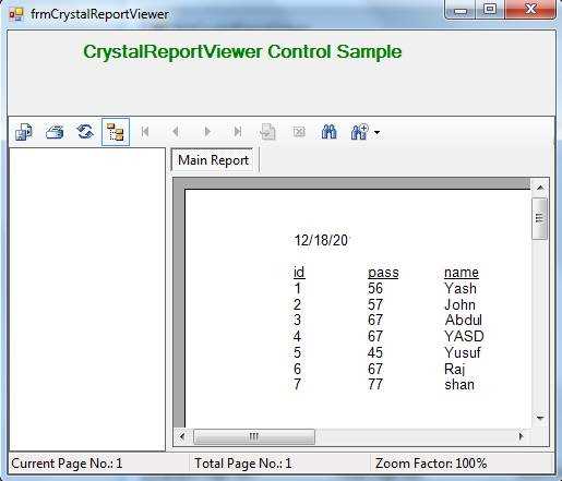 what is crystal report viewer