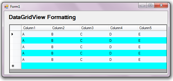 Datagridview Formatting In C# - MindStick