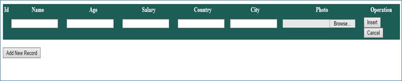 Insert, Delete, Update In GridView In ASP.Net Using C# - MindStick