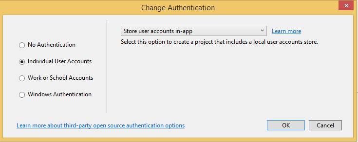 connection string in appsettings.json with username and password
