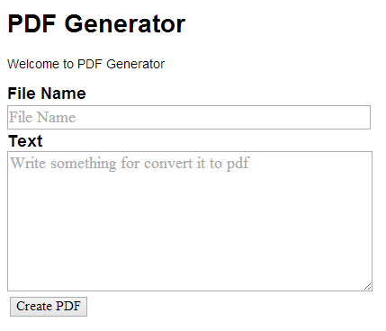 node pdfkit html to pdf