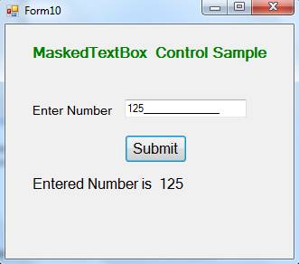 maskedtextbox length not equal to sign vs2017