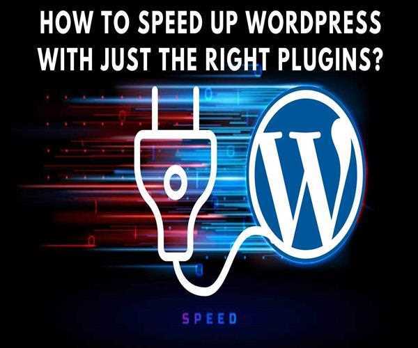 How To Speed Up WordPress with Just the Right Plugins?