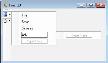 ToolStrip Control In VB.Net - MindStick