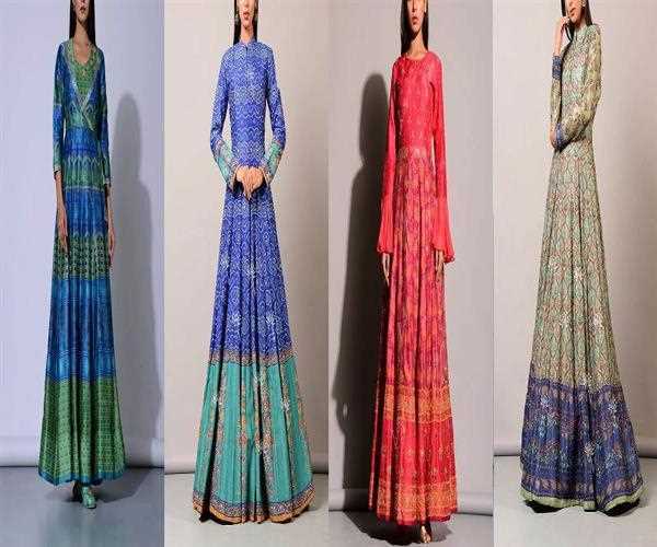 Buy these Fabulous Two-tone Anarkali Suits Online for a Unique Look