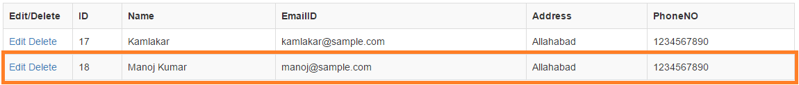 Crud Operation In Aspnet Using Sqlite Database 4796