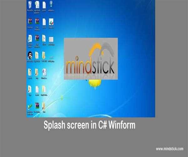 Splash screen in C# Winform - MindStick