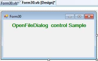 OpenFileDialog Control In VB.Net - MindStick