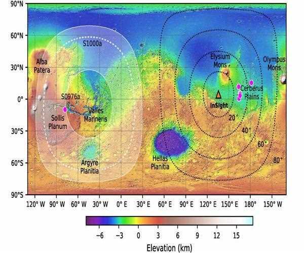 Nasas Insight Lander Detects The Largest Marsquakes Of 4 2 And 4 1